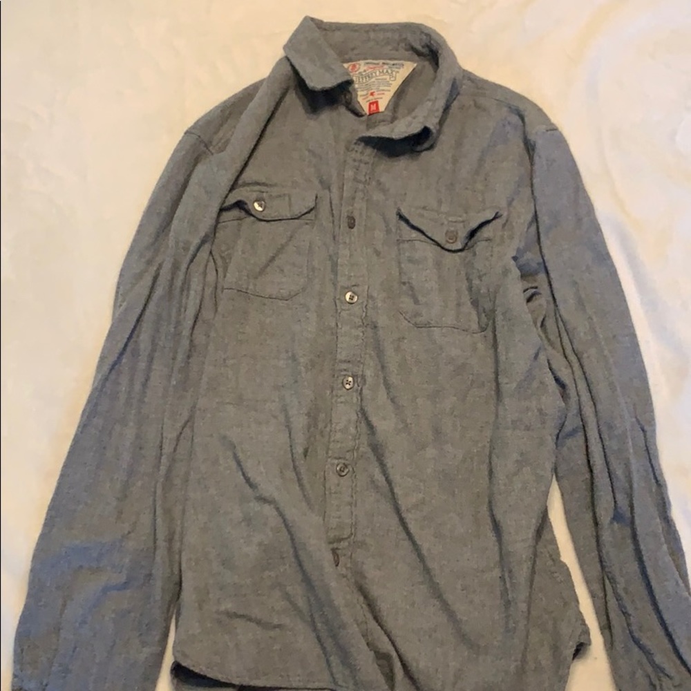 Soft Grey casual flannel